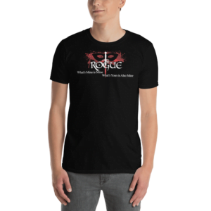 Rogue RPG Gamer - Short-Sleeve Unisex T-Shirt